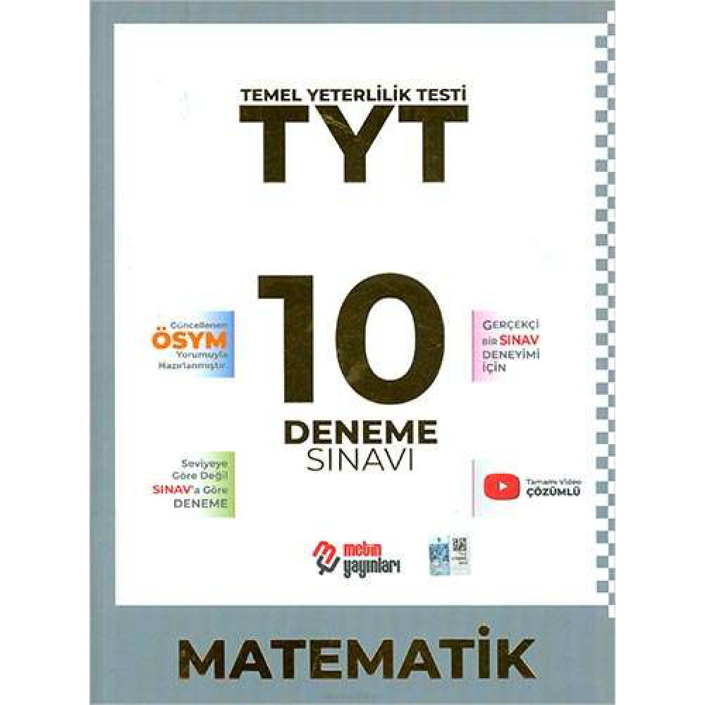 METİN TYT MATEMATİK 10 DENEME SINAVI