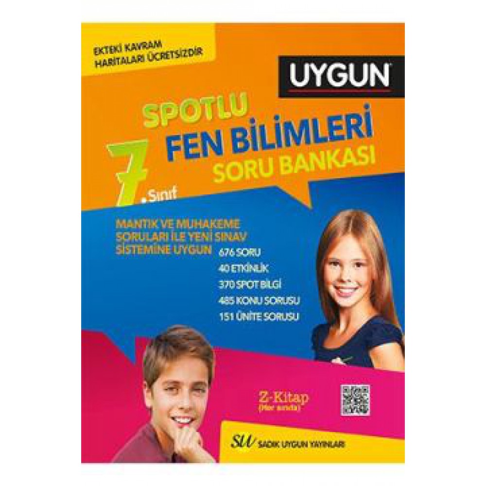 SADIK UYGUN 7.SINIF FEN BİLİM SORU BANKASI 