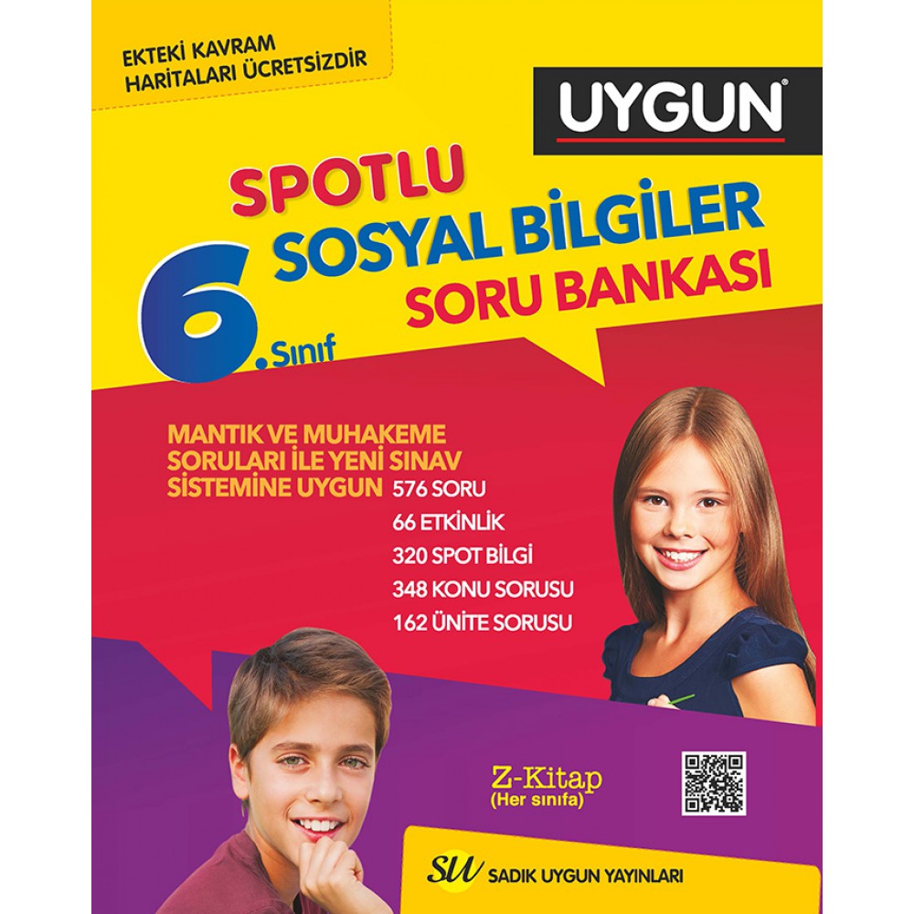 SADIK UYGUN 6.SINIF SOSYAL BİLGİLER SORU BANKASI
