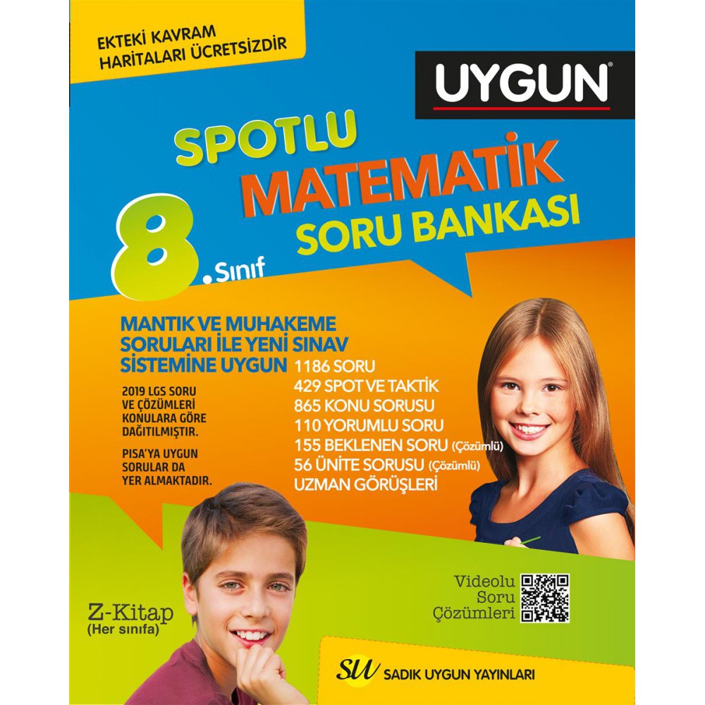 SADIK UYGUN 8.SINIF SPOTLU MATEMATİK SORU BANKASI