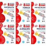 TEAS PRESS 8.SINIF YENİ NESİL SORU BANKASI SETİ 2020 6 KİTAP