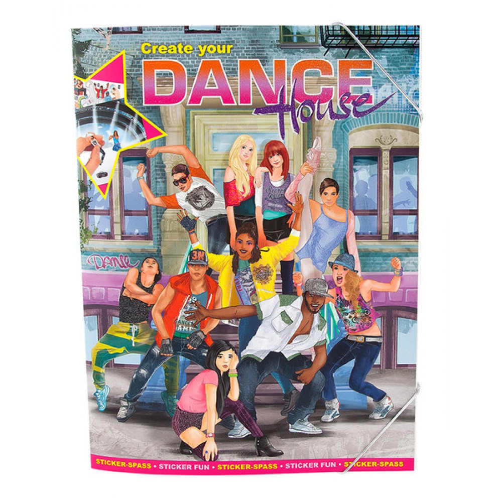 TOP MODEL DANCE HOUSE STICKE DK08479