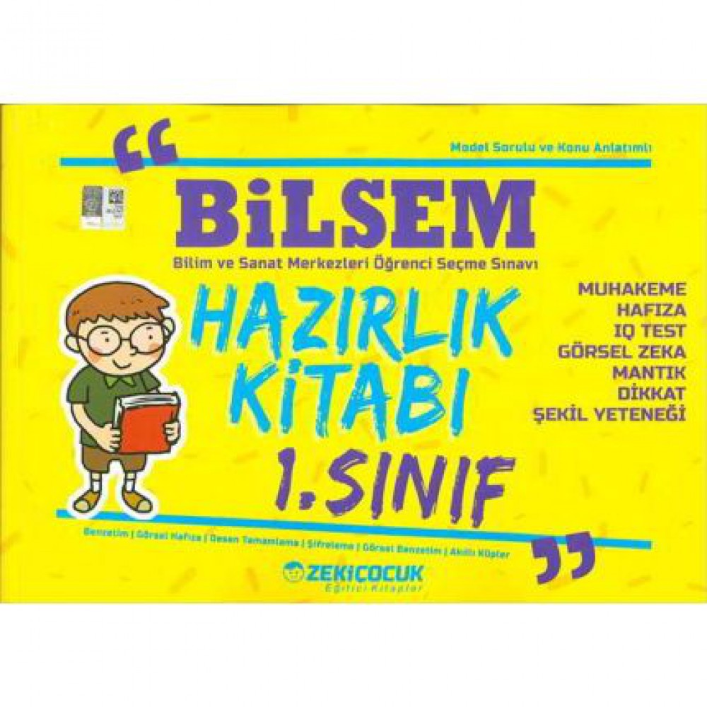 ZEKİ ÇOCUK 1.SINIF BİLSEM HAZIRLIK KİTABI 