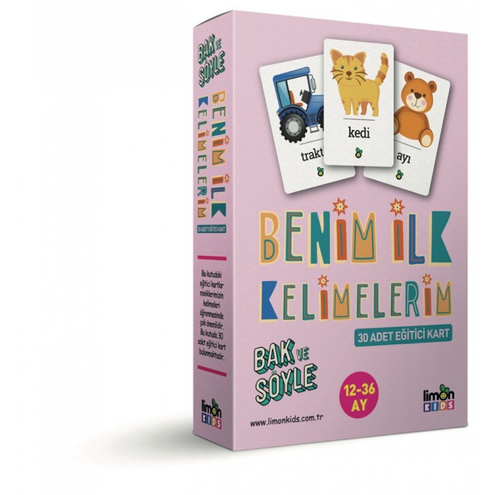 LİMON KIDS BENİM İLK KELİMELERİM 12-36 Ay