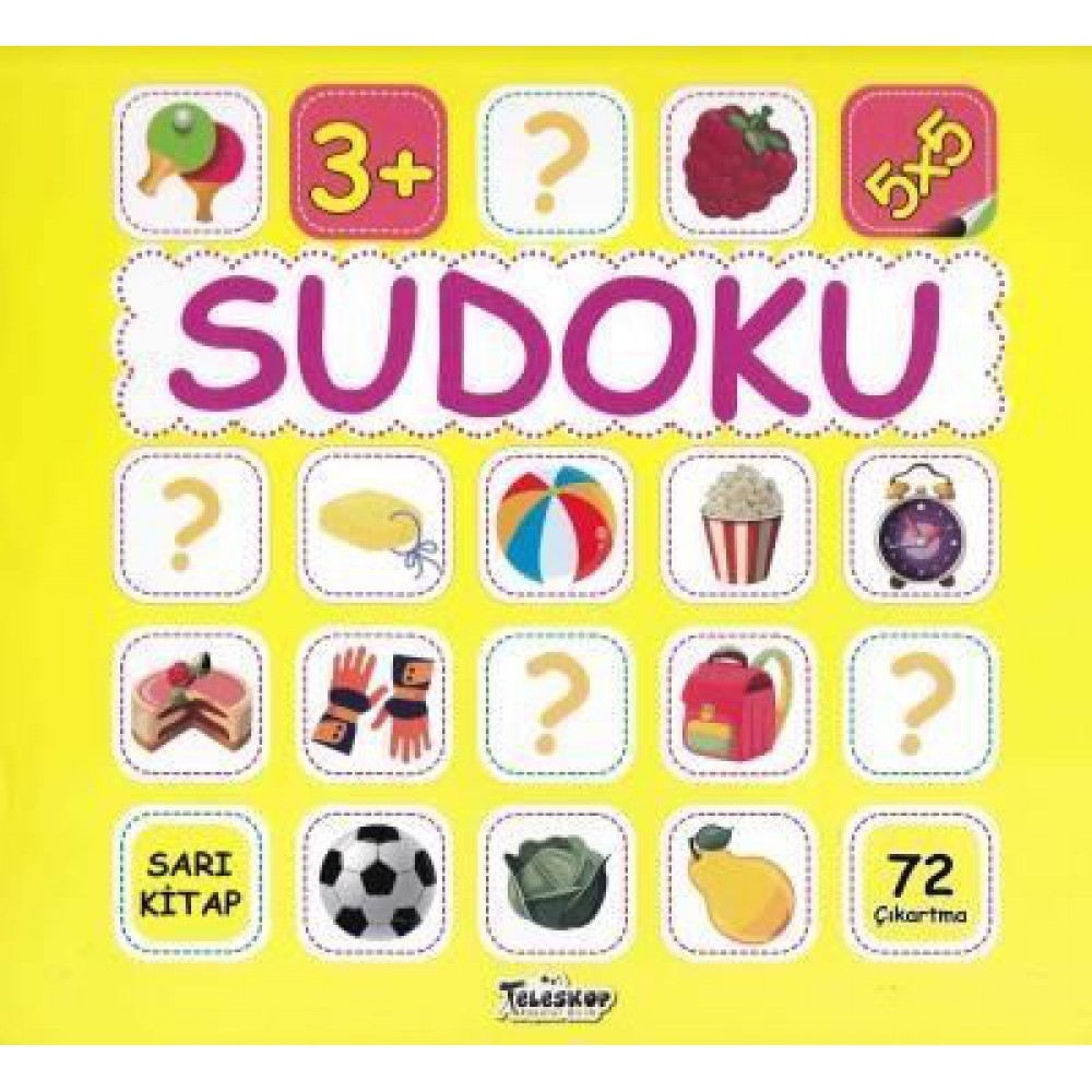 SUDOKU 5*5 - SARI KİTAP
