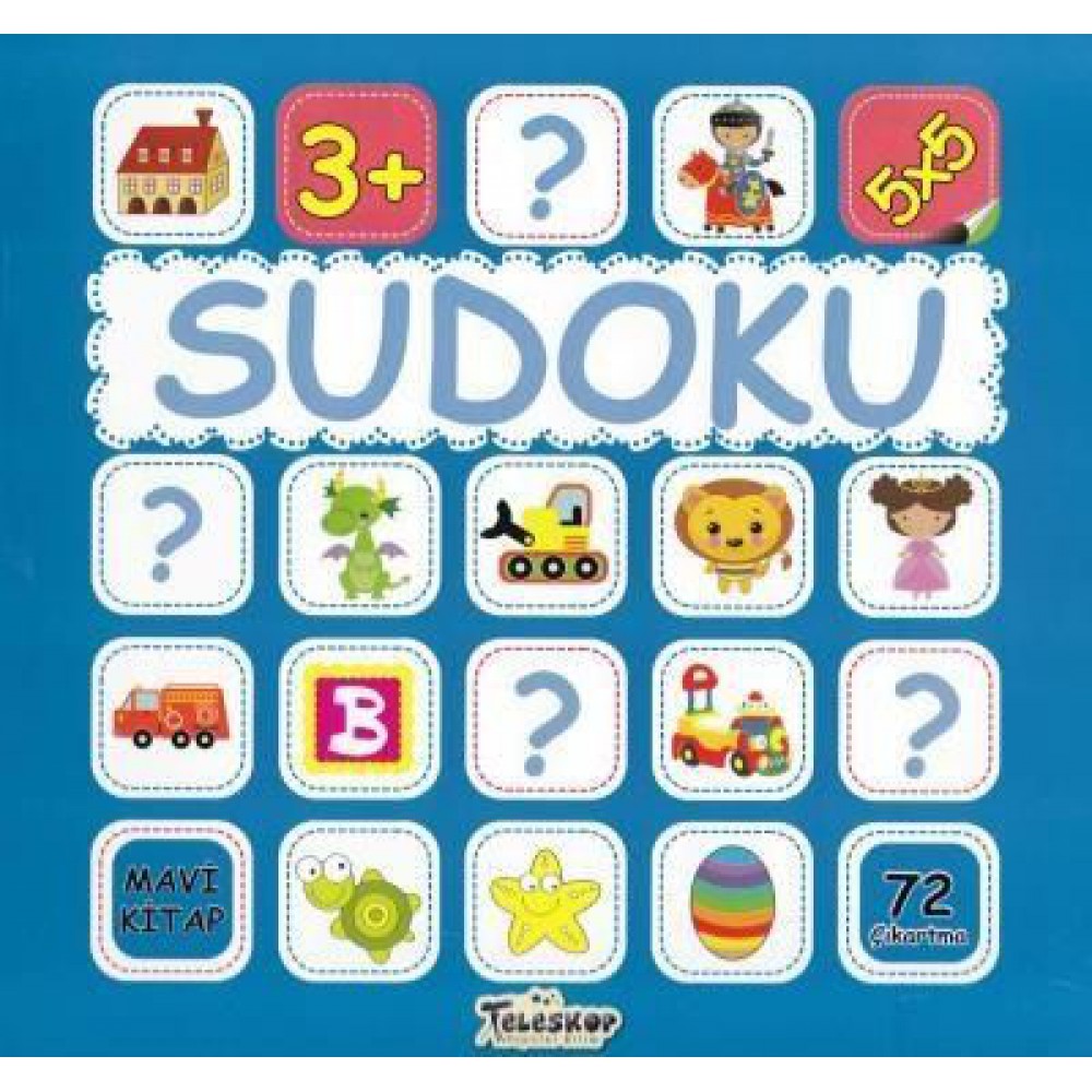 SUDOKU 5*5 - MAVİ KİTAP