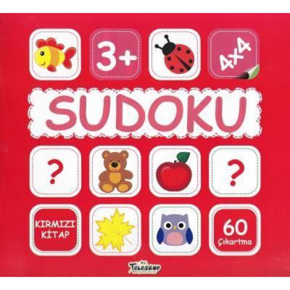 SUDOKU 4*4 - KIRMIZI KİTAP