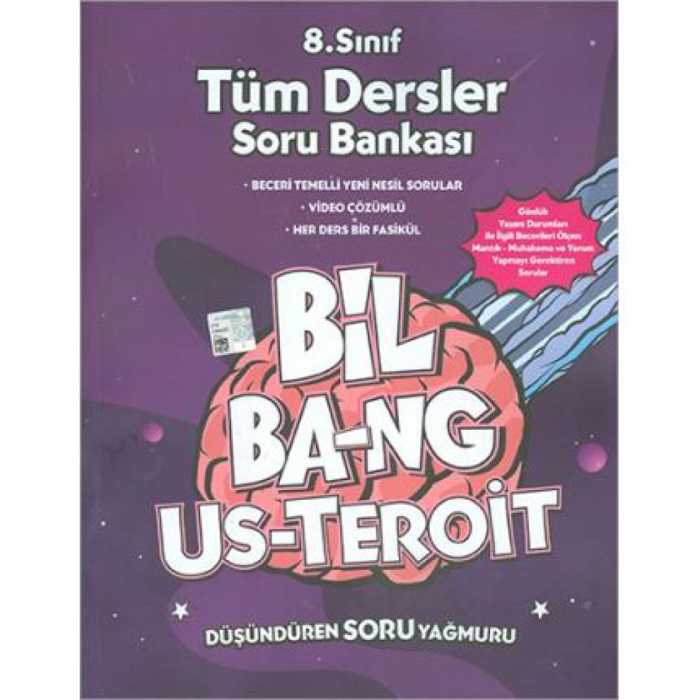 KÜLTÜR 8.SINIF BİL-BANG US-TEROİT TÜM DERSLER SORU BANKASI