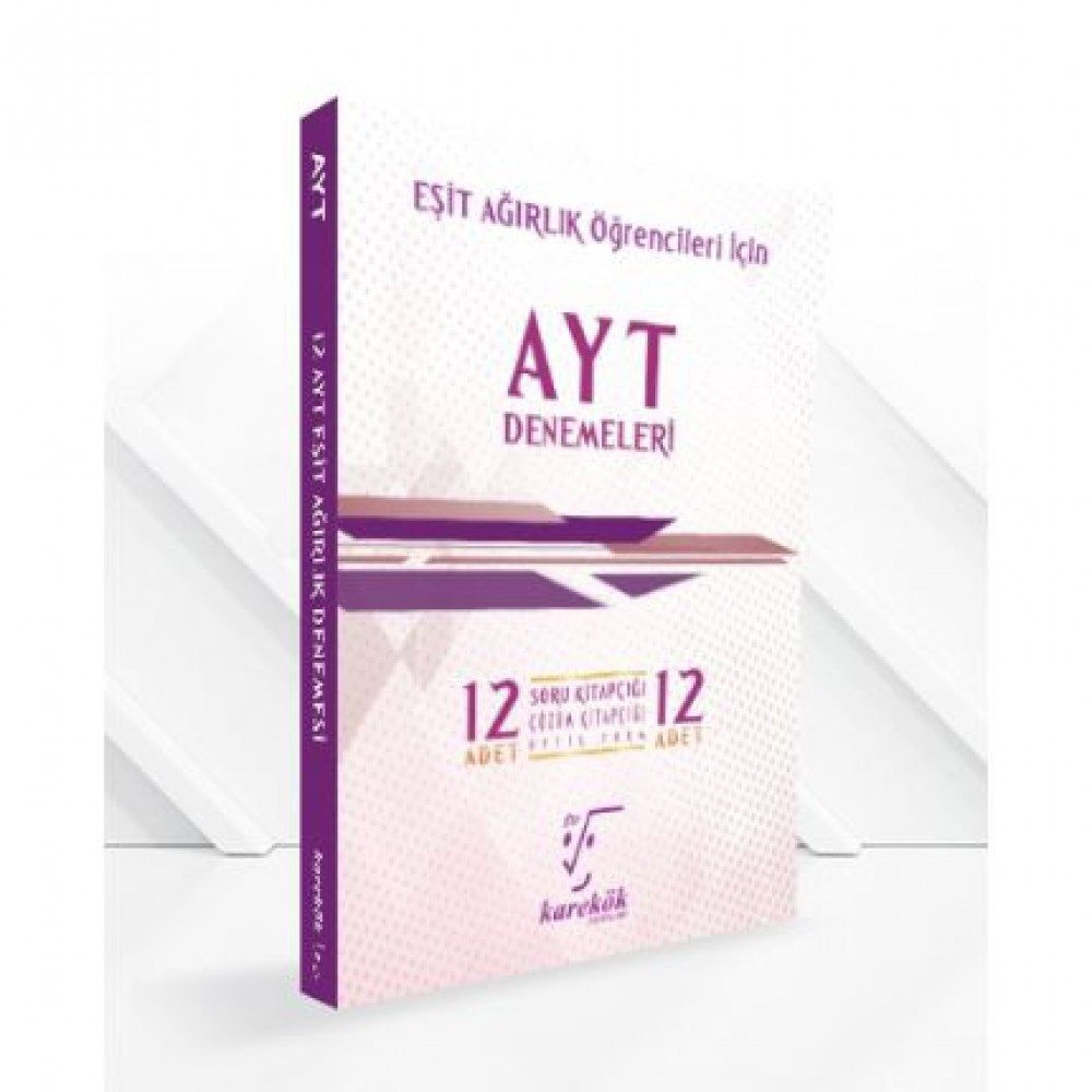 KAREKÖK AYT 12 Lİ DENEME SETİ-EŞİT AĞIRLIK