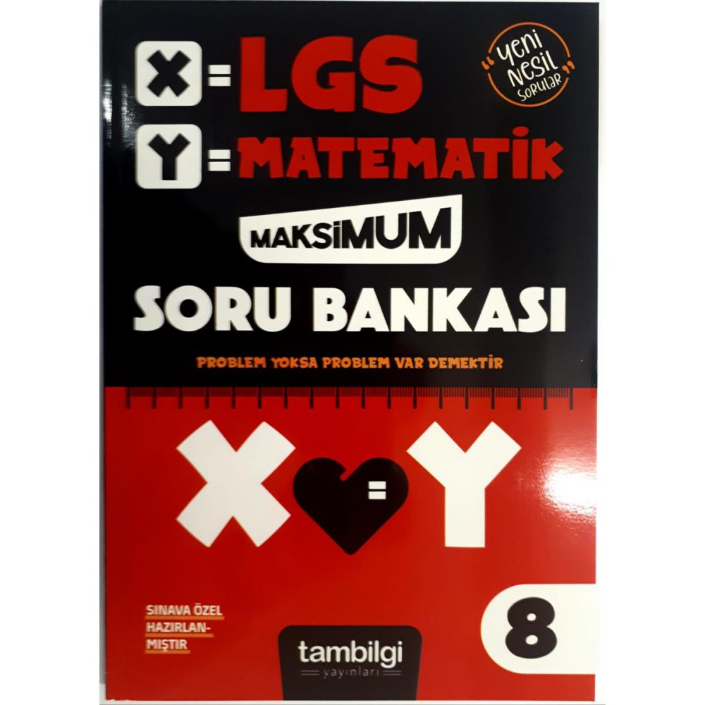 TAMBİLGİ 8.SINIF LGS MATEMATİK MAKSİMUM SORU BANKASI