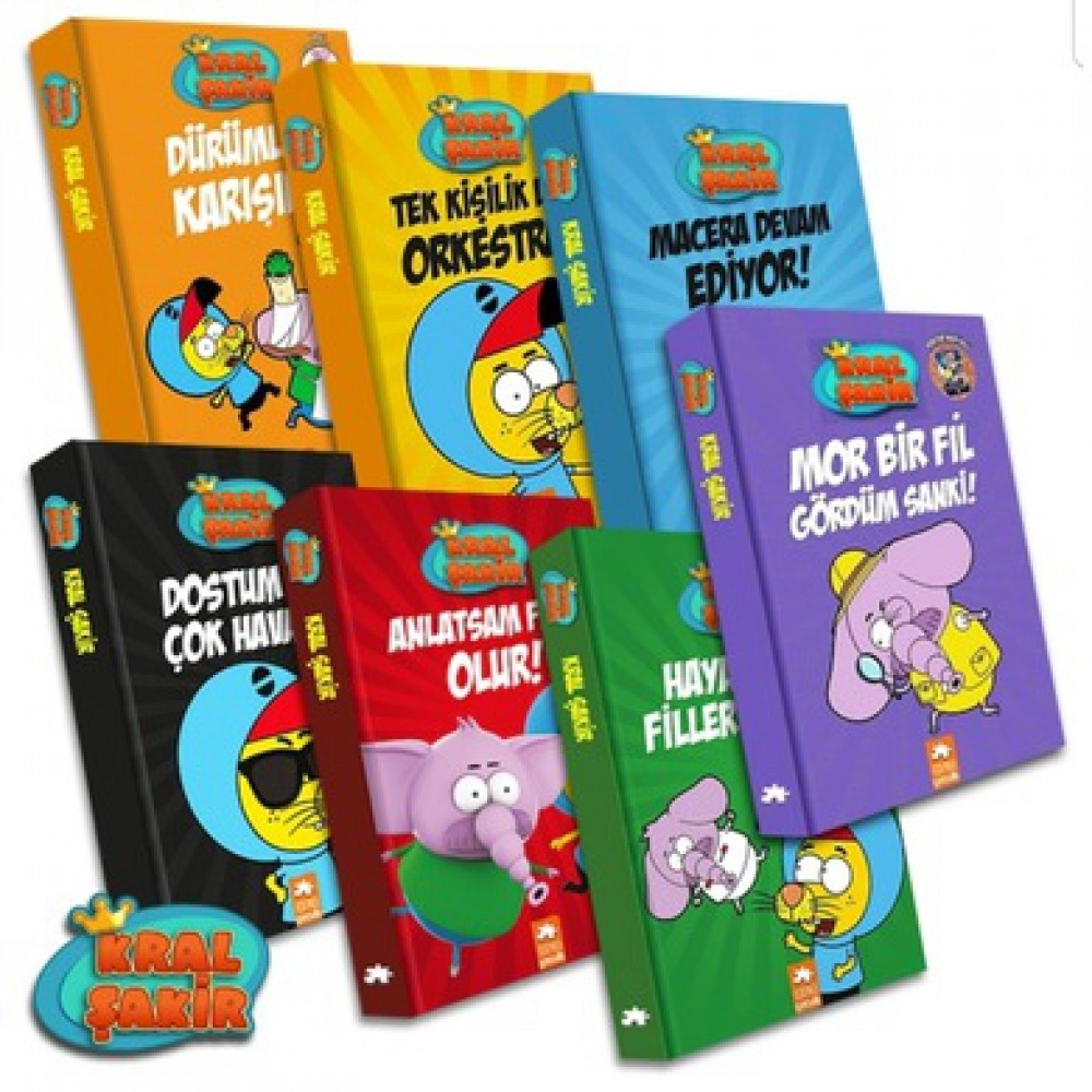 KRAL ŞAKİR SET 7 KİTAP + ALBÜM