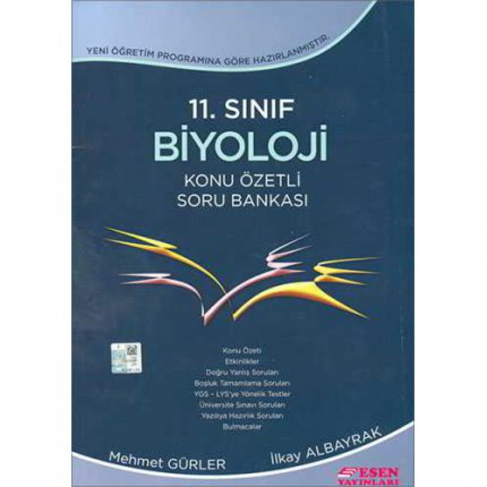 ESEN 11.SINIF BİYOLOJİ KONU ÖZETLİ SORU BANKASI