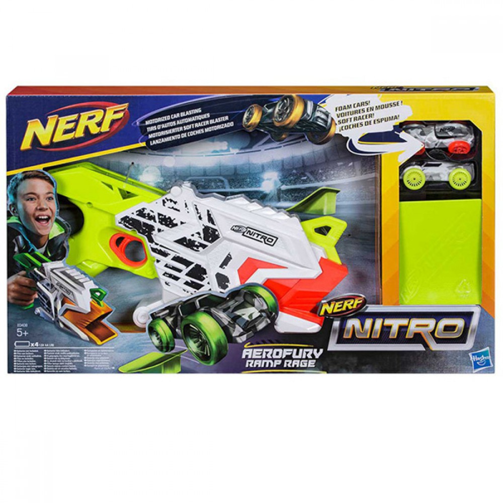 NERF NITRO AEROFURY RAMPAGE E0408