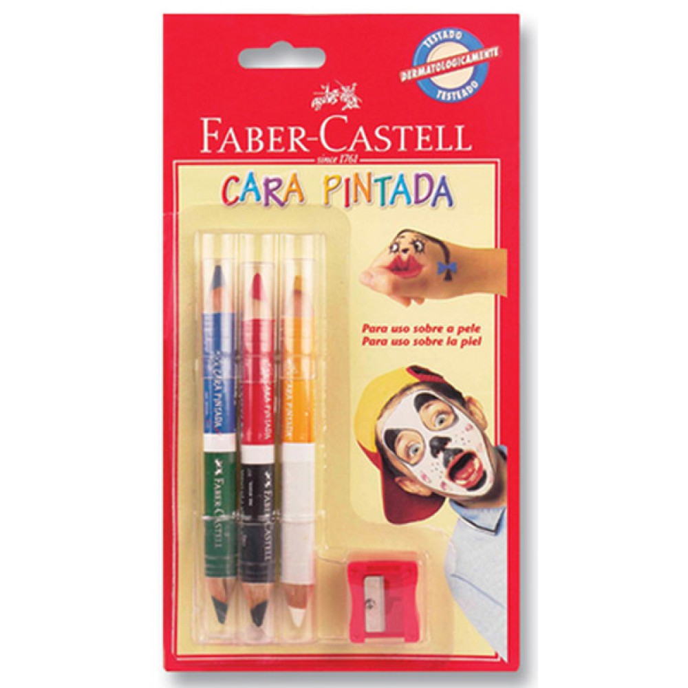 FABER CASTELL YÜZ BOYASI 6 RENK