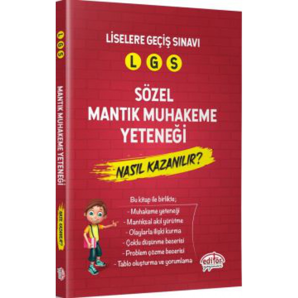 EDİTÖR LGS SÖZEL MANTIK MUHAKEME YETENEĞİ NASIL KAZANILIR