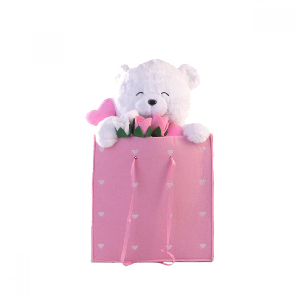 NECO PELUS FLUFFY ÇANTADA AYI 55CM