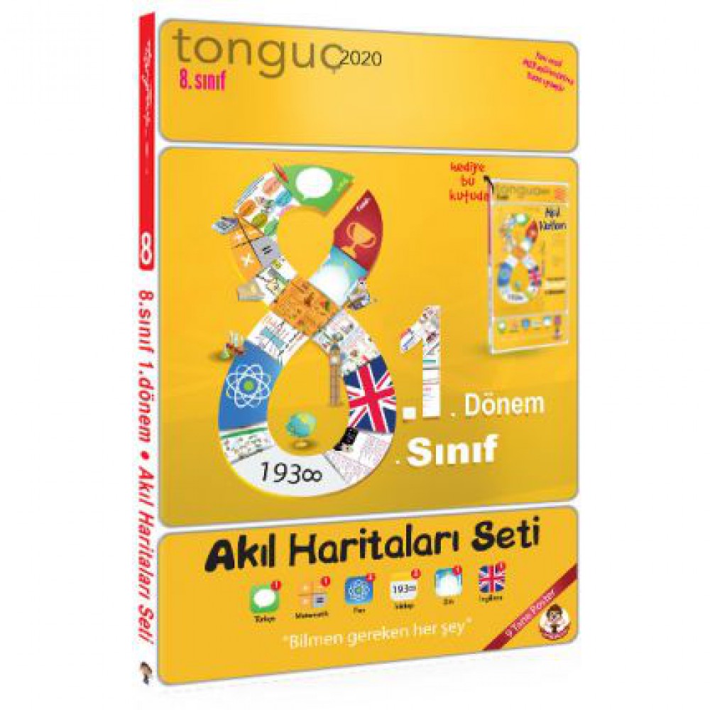 TONGUÇ 8.1 AKIL HARİTALARI SETİ