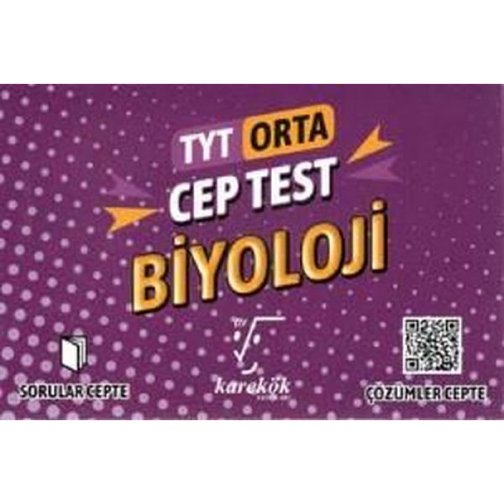 KAREKÖK TYT CEP TEST BİYOLOJİ