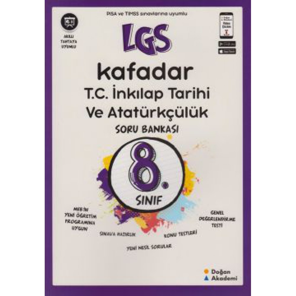 DOĞAN AKADEMİ 8.SINIF LGS KAFADAR T.C.İNKİLAP TARİHİ SORU BANKASI