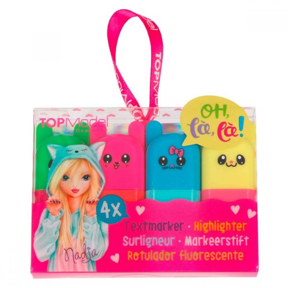 TOP MODEL MİNİ 4 LÜ FOSFORLU KALEM