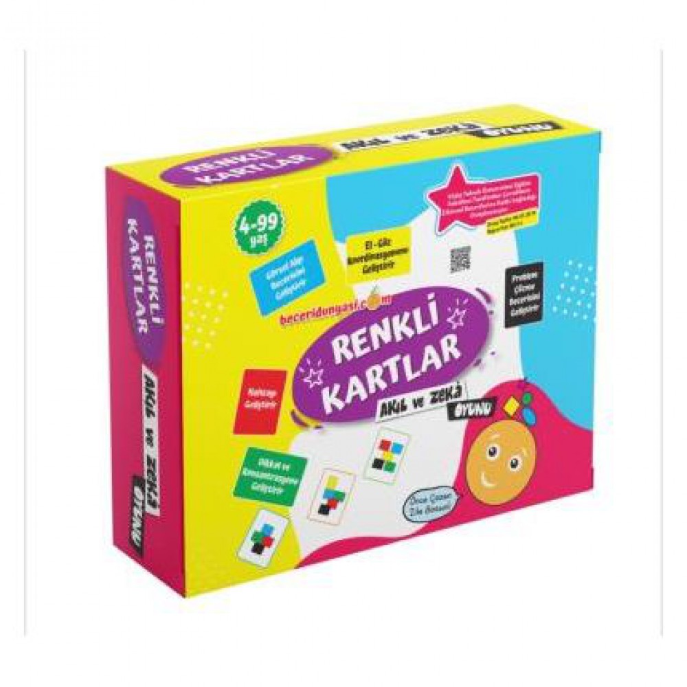RENKLİ KARTLAR 4-99 YAŞ