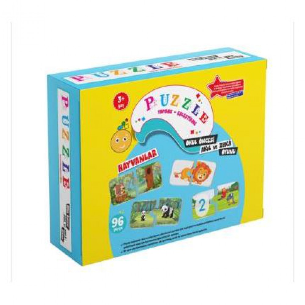 PUZZLE HAYVANLAR 3+YAŞ