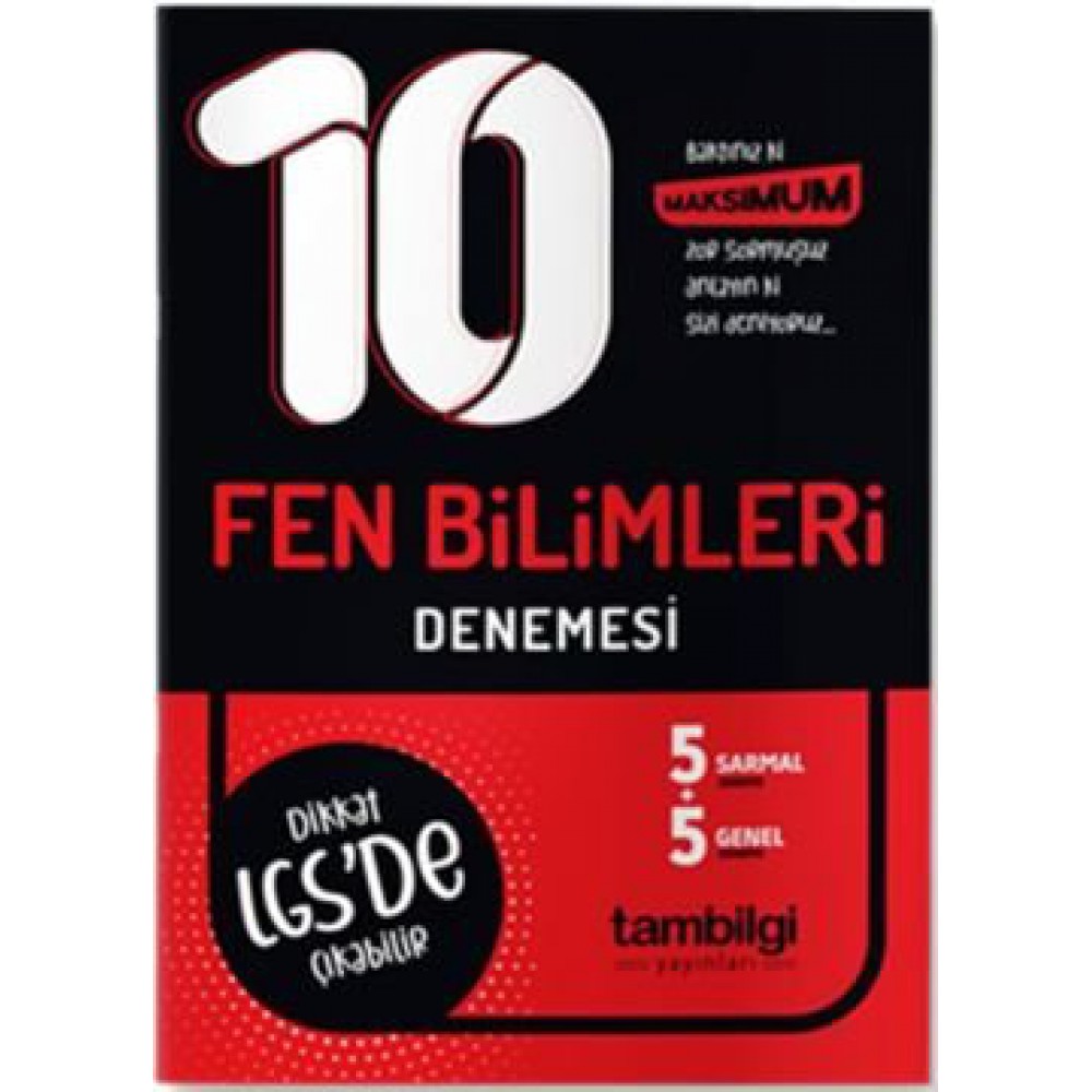 TAMBİLGİ 8.SINIF FEN BİLİMLERİ BRANŞ DENEMESİ