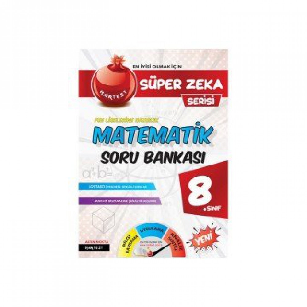 NARTEST 8.SINIF SÜPER ZEKA MATEMATİK FEN LİSE H. SORU BANKASI