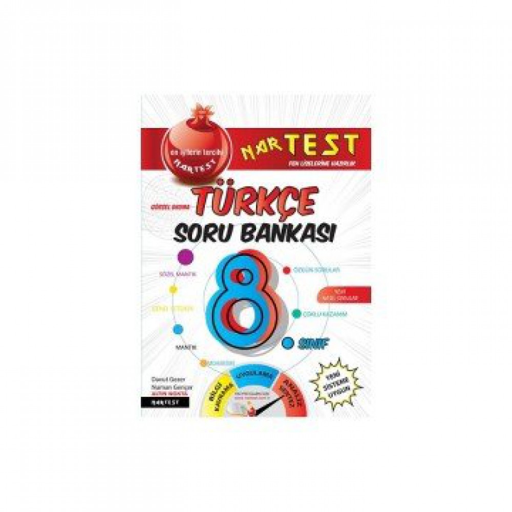 NARTEST 8. SINIF SÜPER ZEKA TÜRKÇE SORU BANKASI
