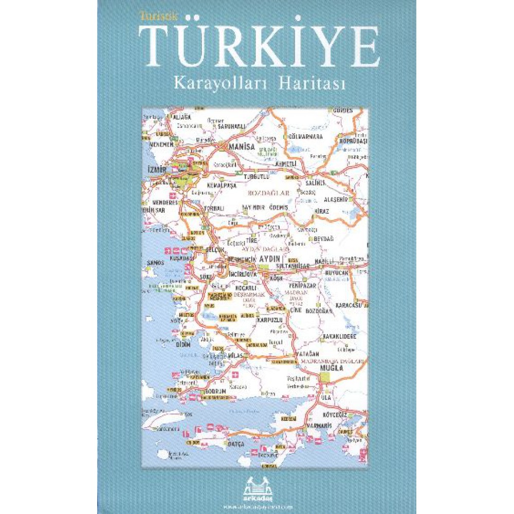 ARKADAŞ TÜRKİYE KARAYOLLARI HARİTASI