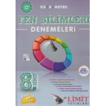 LİMİT 8.SINIF LGS KRONOMETRE FEN BİLİMLERİ 12 Lİ DENEME