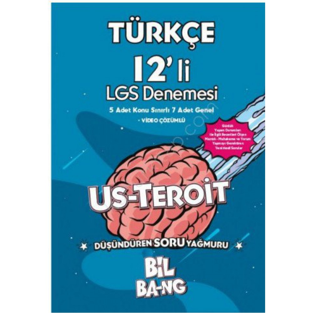 KÜLTÜR LGS 12 Lİ TÜRKÇE DENEME