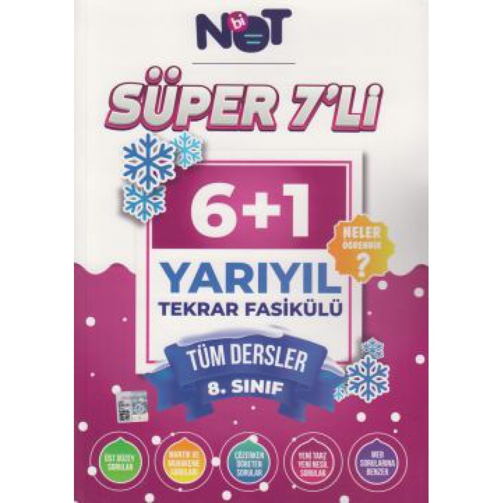 BİNOT 8.SINIF SÜPER 7 Lİ YARIYIL TEKRAR