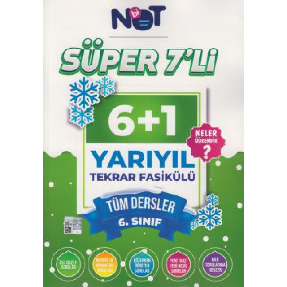 BİNOT 6.SINIF SÜPER 7 Lİ YARIYIL TEKRAR