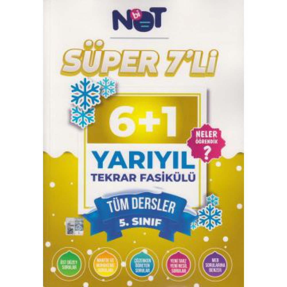 BİNOT 5.SINIF SÜPER 7 Lİ YARIYIL TEKRAR