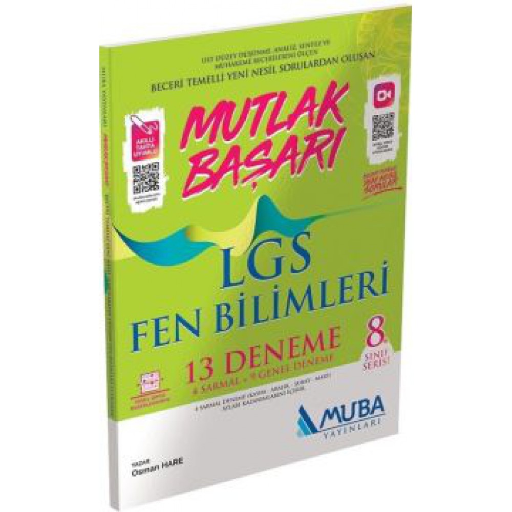 MUBA 8.SINIF LGS FEN BİLİMLERİ MUTLAK BAŞARI 13 DEN EME