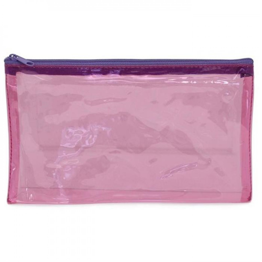 PAPE ŞEFFAF PEMBE KALEMLİK 