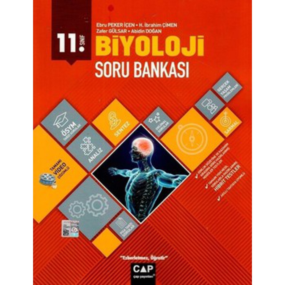 ÇAP 11.SINIF ANADOLU BİYOLOJİ SORU BANKSI