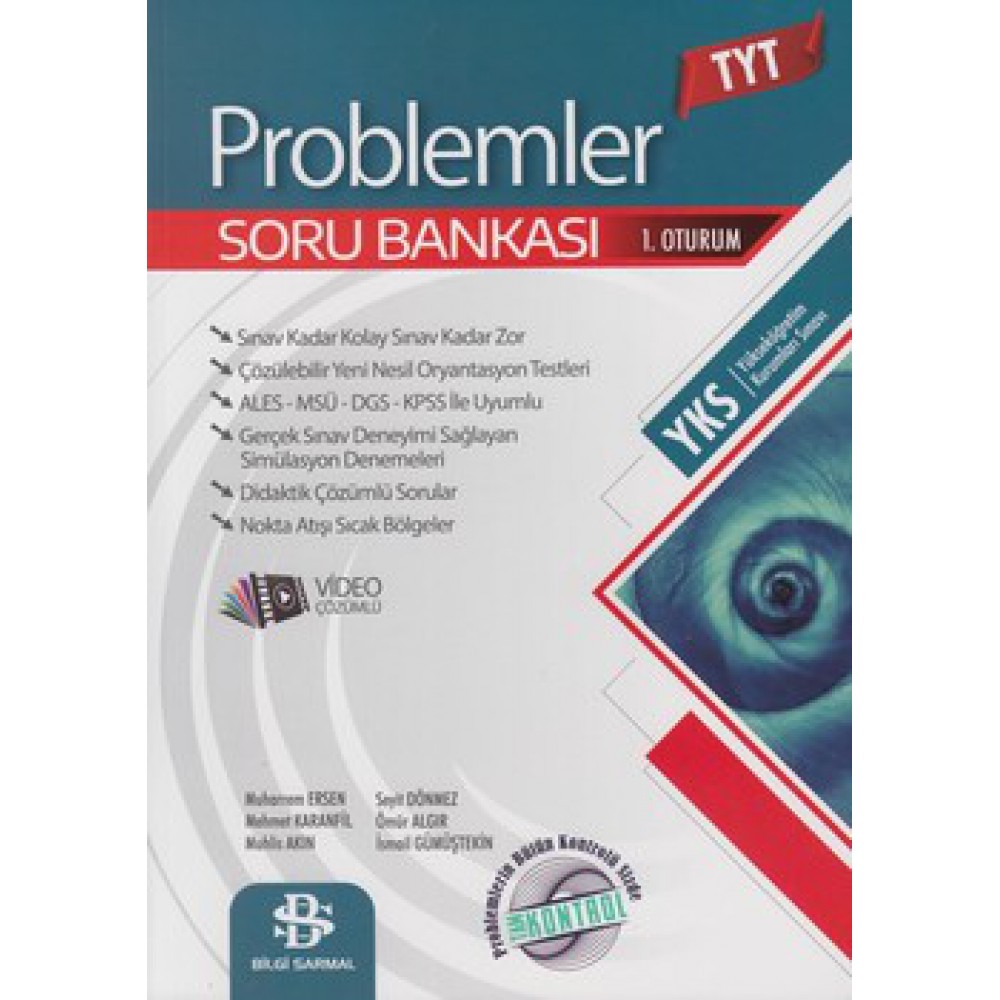 BİLGİ SARMAL TYT SARMAL PROPLEMLER SORU BANKASI 