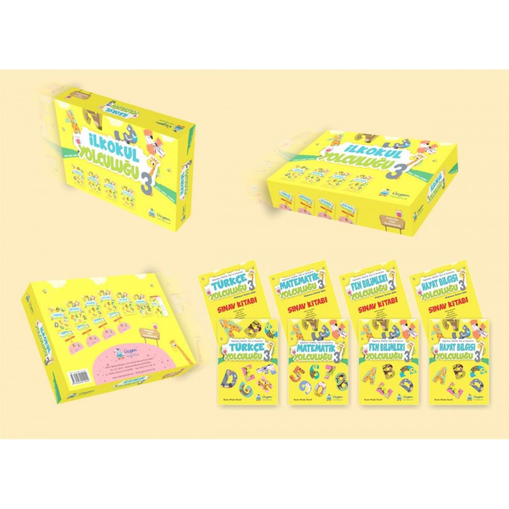 ÜÇGEN 3.SINIF İLKOKUL YOLCULUĞU SETİ