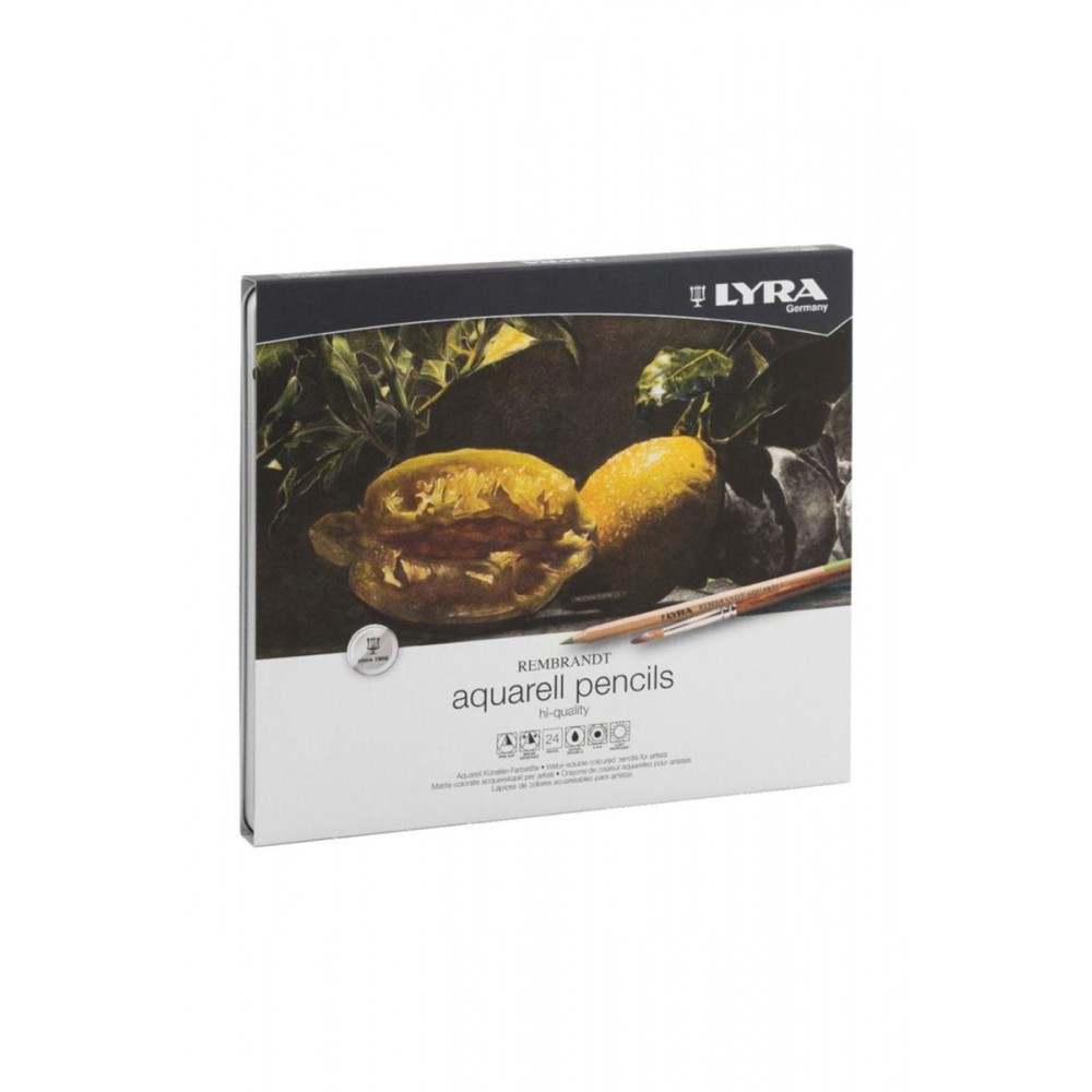 LYRA REMBRANT AQUAREL SANATSAL KURU BOYA 24 RENK
