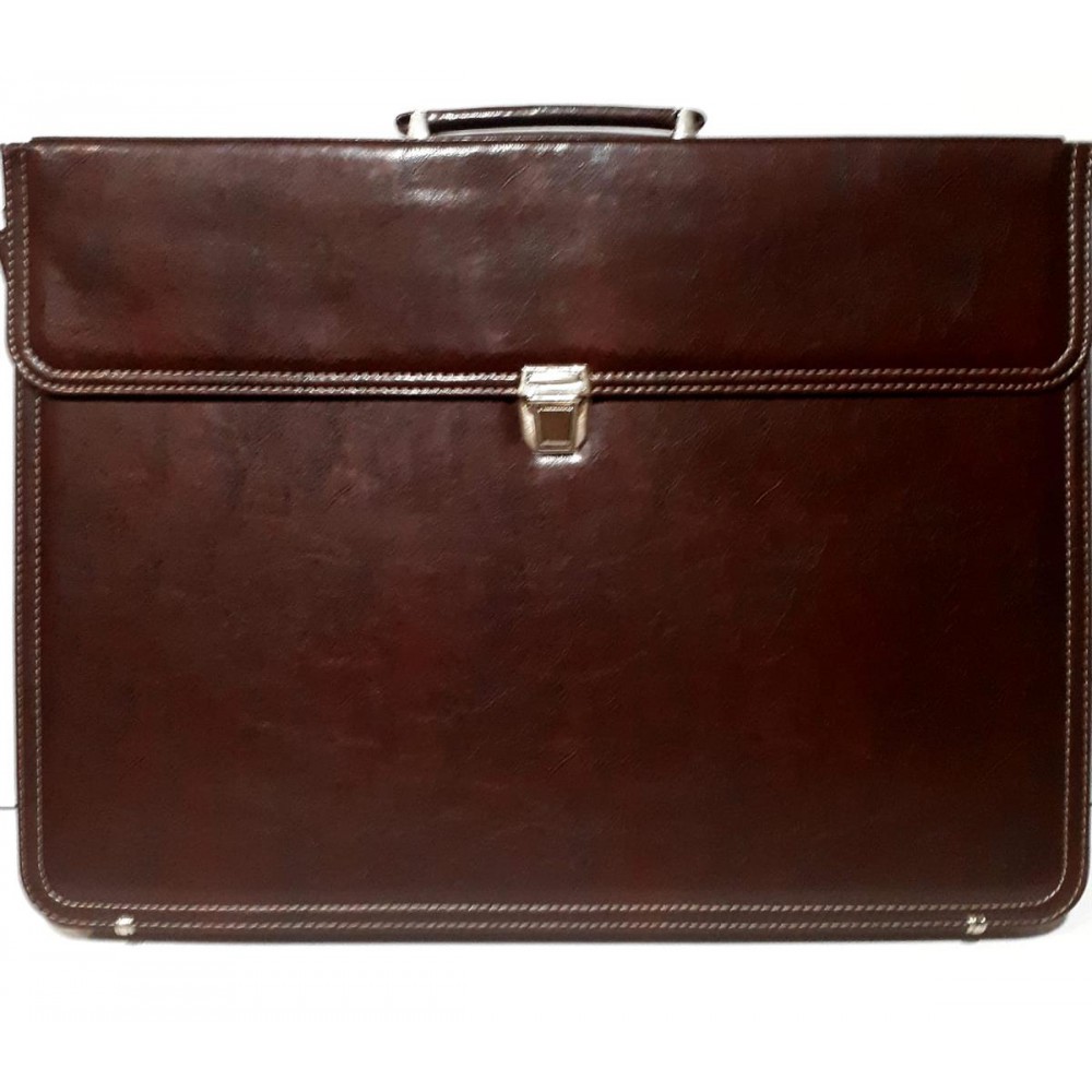 PROJE ÇANTASI KOYU DERİ  7115