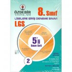 ÖZDEBİR 8.SINIF LGS 5 Lİ SINAV SETİ-2