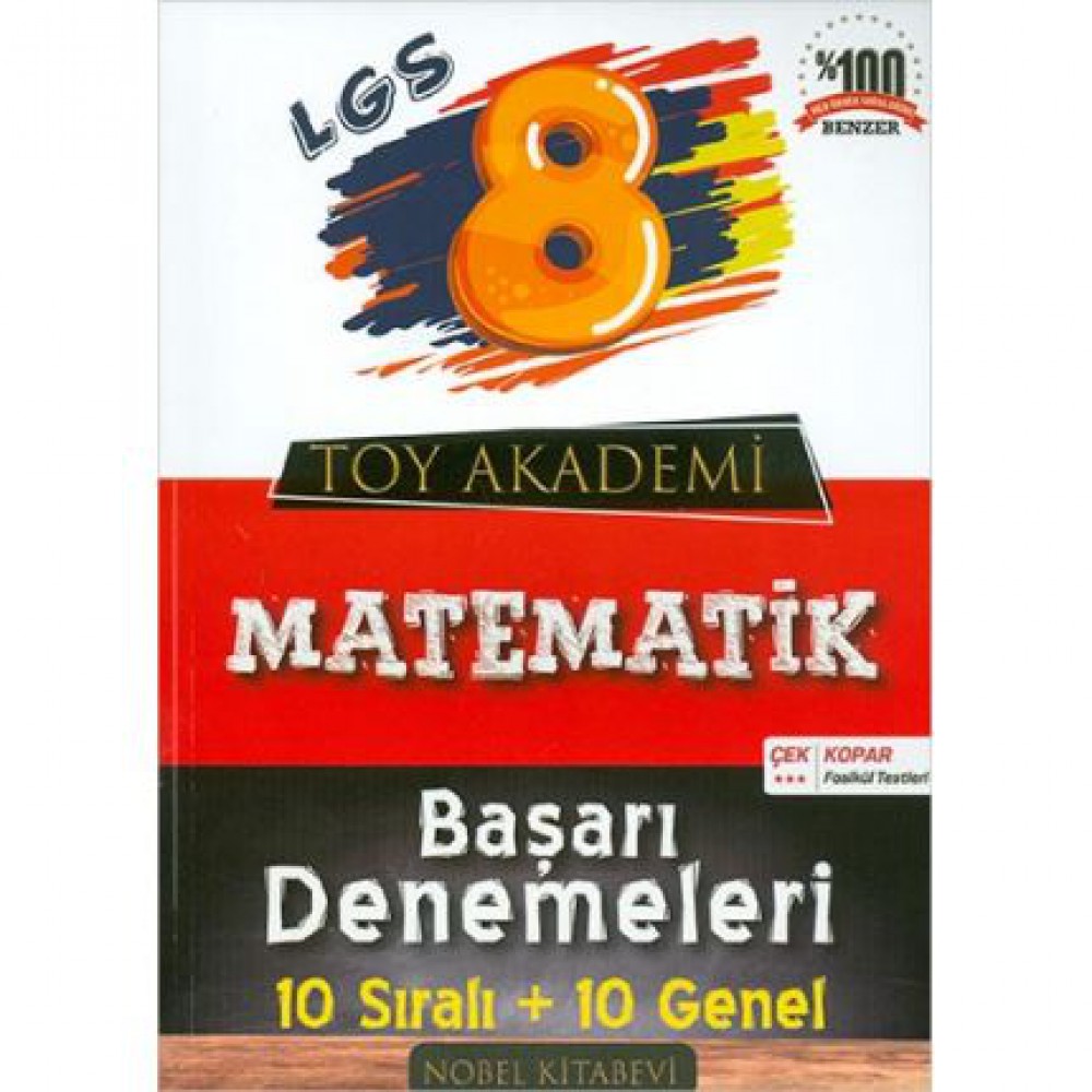 TOY AKADEMİ 8.SINIF MATEMATİK 10 LU DENEME