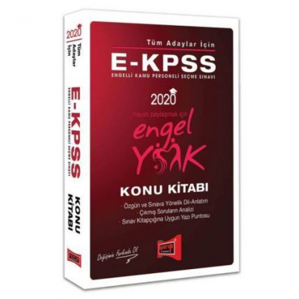 YARGI E-KPSS 2020 ENGEL YOK KONU ANLATIMLI