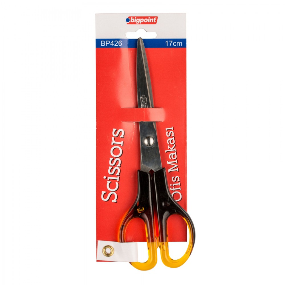 BP OFİS MAKASI AKRİLİK SAPLI 17CM