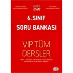EDİTÖR 6.SINIF VİP TÜM DERSLER SORU BANKASI-KIRMIZI