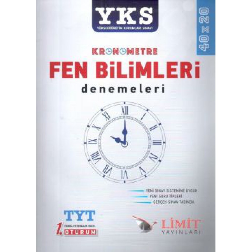 LİMİT TYT KRONOMETRE FEN BİLİMLERİ DENEME SINAVI