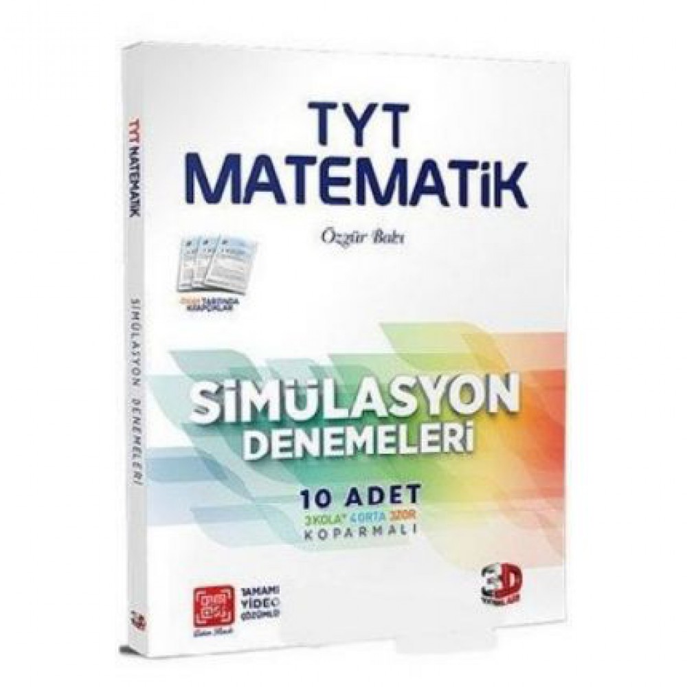 ÇÖZÜM TYT 3D SİMİLASYON MATEMATİK DENEMELERİ