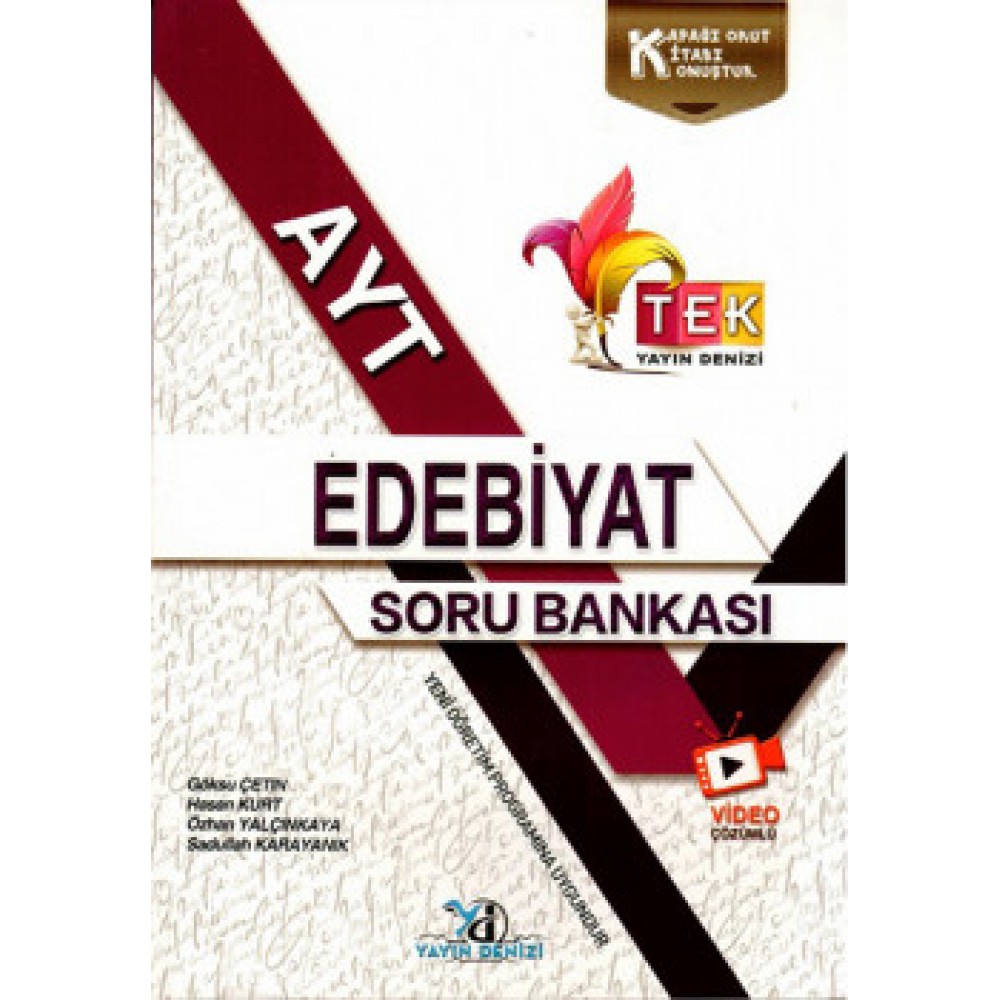 YAYIN DENİZİ AYT EDEBİYAT SORU BANKASI